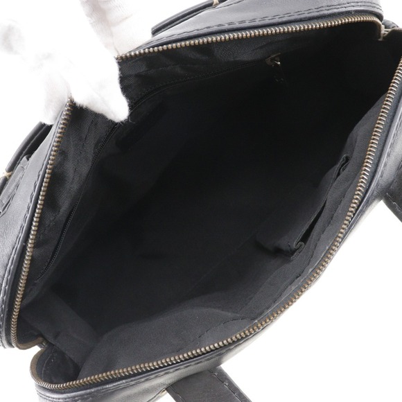 CHANEL Black Logo Bag - Picture 6 of 11